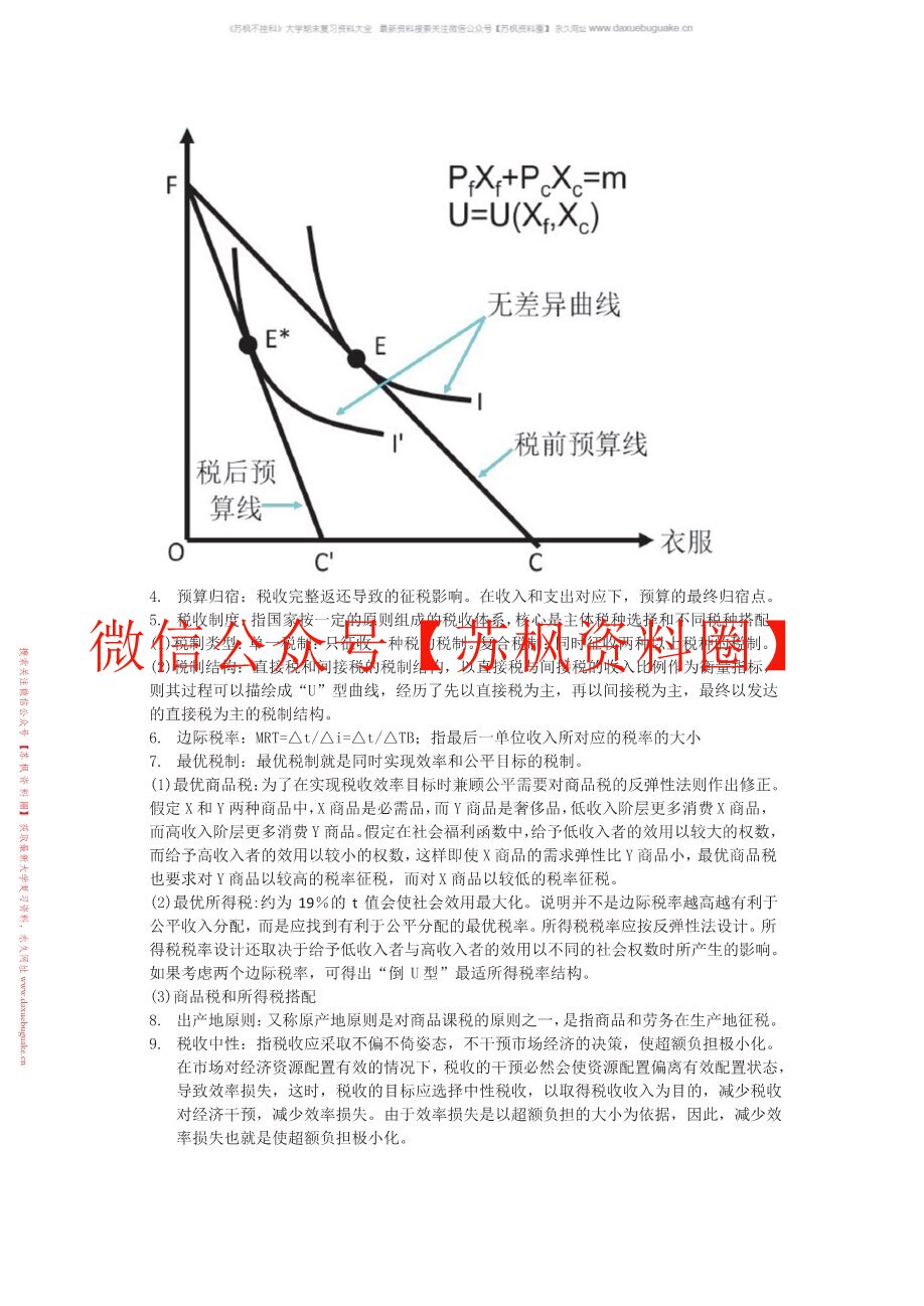 税收学